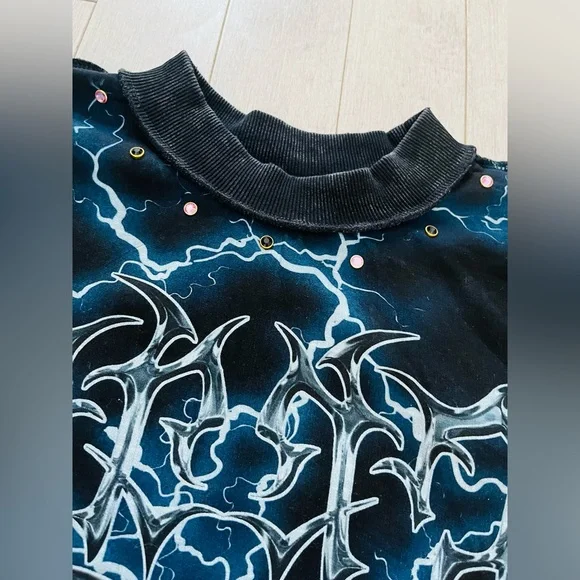 First Row Rhinestone Tee - Picture 3 of 7